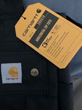 Carhartt Black Zip Tote